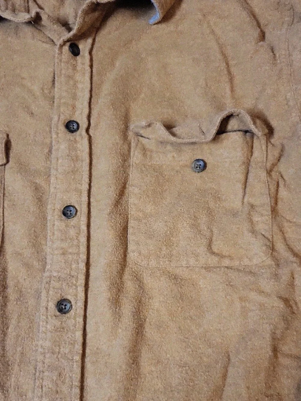 St. John's Bay Tan Corduroy Shirt Jacket